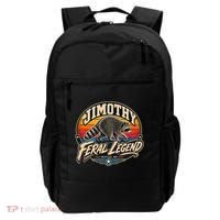 Funny Jimothy Raccoon Seattle Feral Legend Backpack thumb 0