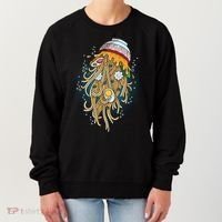 Funny Jellyfish Ramen Bowl Women's Sweatshirt thumb 0