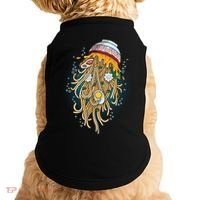 Funny Jellyfish Ramen Bowl Doggie Tank thumb 0