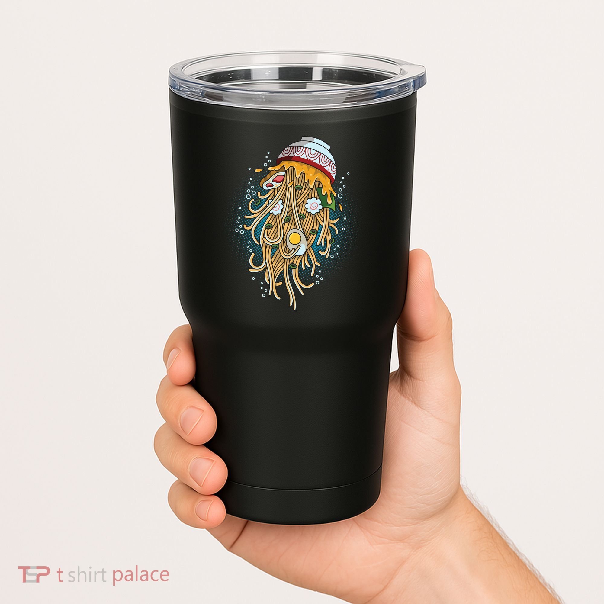 Funny Jellyfish Ramen Bowl Tumbler
