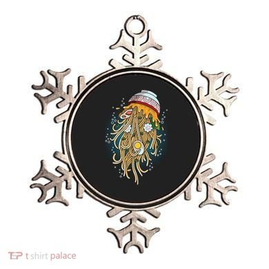Funny Jellyfish Ramen Bowl Ornament