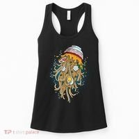 Funny Jellyfish Ramen Bowl Women's Tank Top thumb 0