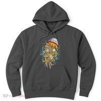 Funny Jellyfish Ramen Bowl Hoodie thumb 0