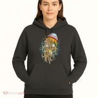 Funny Jellyfish Ramen Bowl Hoodie thumb 5