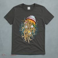 Funny Jellyfish Ramen Bowl T-Shirt thumb 5