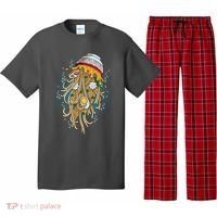 Funny Jellyfish Ramen Bowl Pajama Set thumb 0