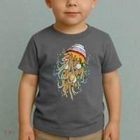 Funny Jellyfish Ramen Bowl Toddler T-Shirt thumb 2