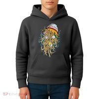 Funny Jellyfish Ramen Bowl Kids Hoodie thumb 4