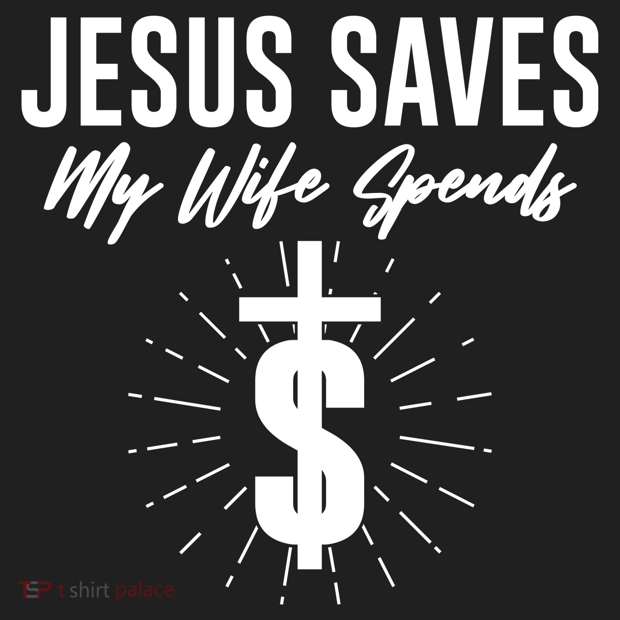 Funny Jesus Saves My Wife Spends Golf Towel