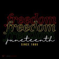 Freedom Juneteenth Since 1865 Toddler Hoodie thumb 2