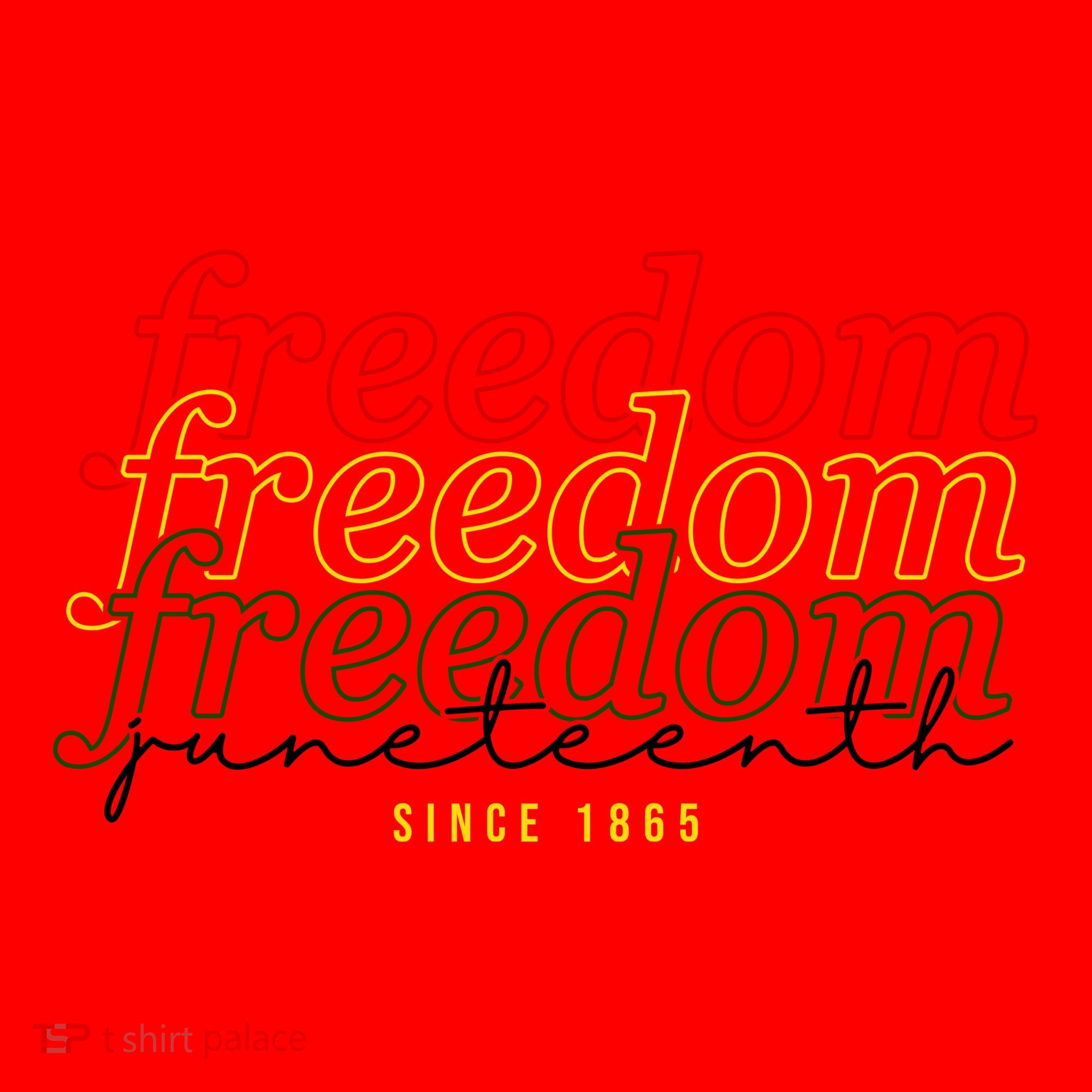 Freedom Juneteenth Since 1865 Santa Hat
