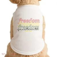 Freedom Juneteenth Since 1865 Doggie Tank thumb 0