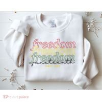 Freedom Juneteenth Since 1865 Sweatshirt thumb 2