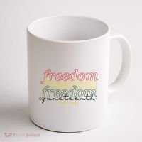 Freedom Juneteenth Since 1865 Coffee Mug thumb 1