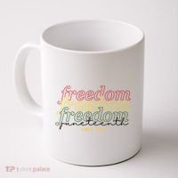Freedom Juneteenth Since 1865 Coffee Mug thumb 0