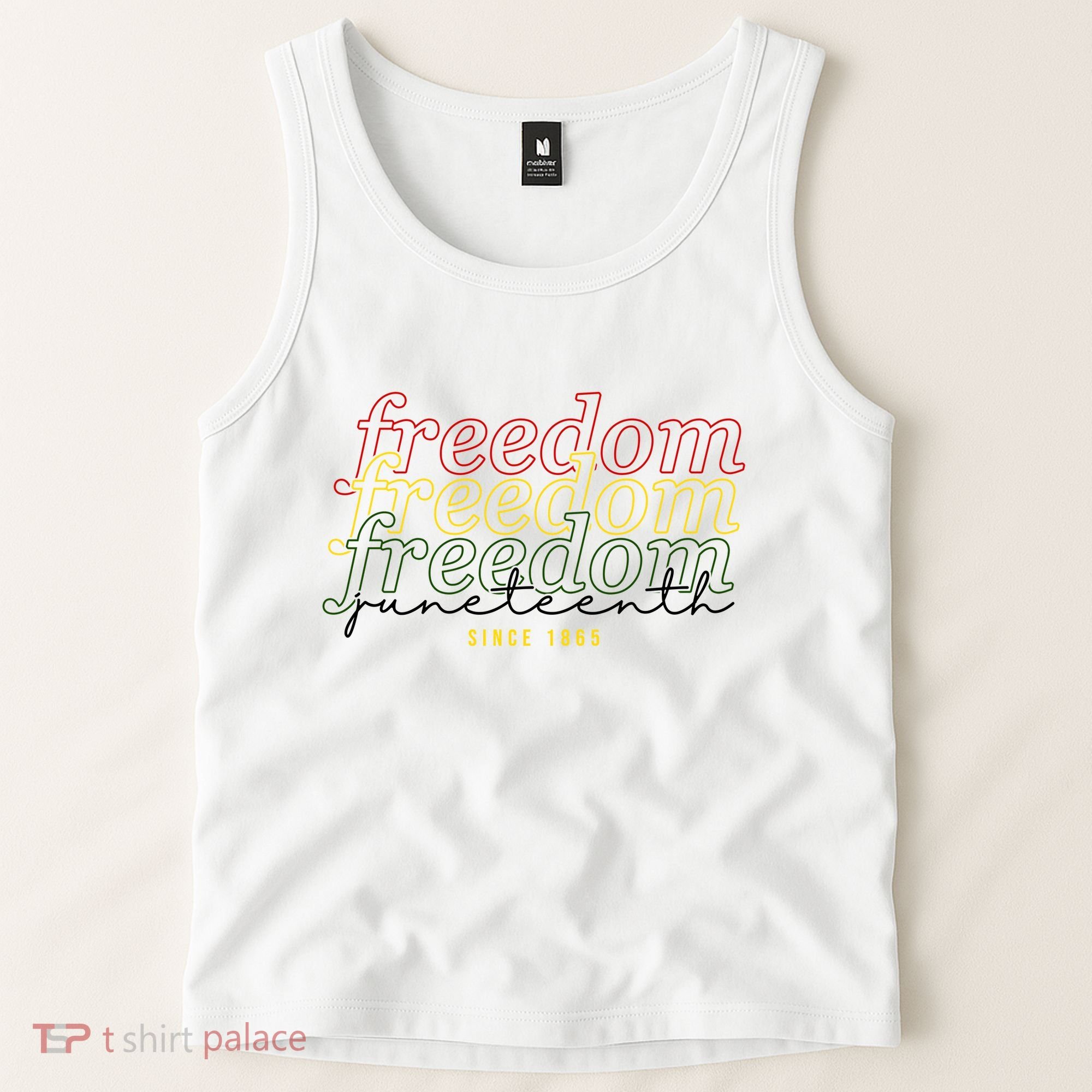 Freedom Juneteenth Since 1865 Tank Top