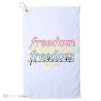 Freedom Juneteenth Since 1865 Golf Towel thumb 0