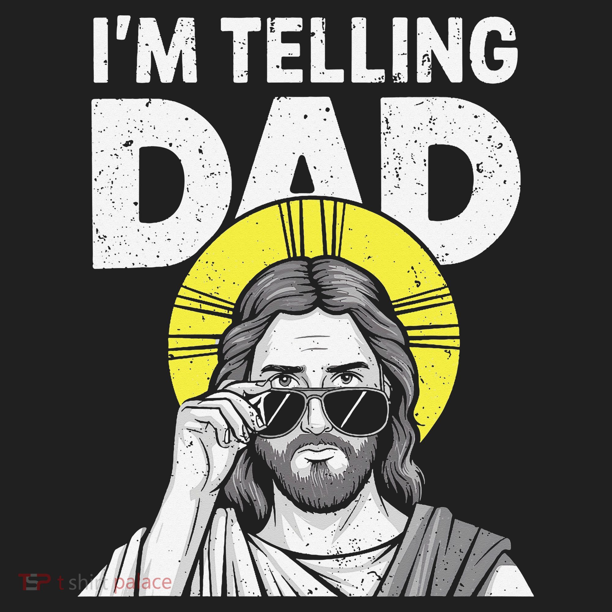 Funny Jesus Saying Im Telling Dad Beanie