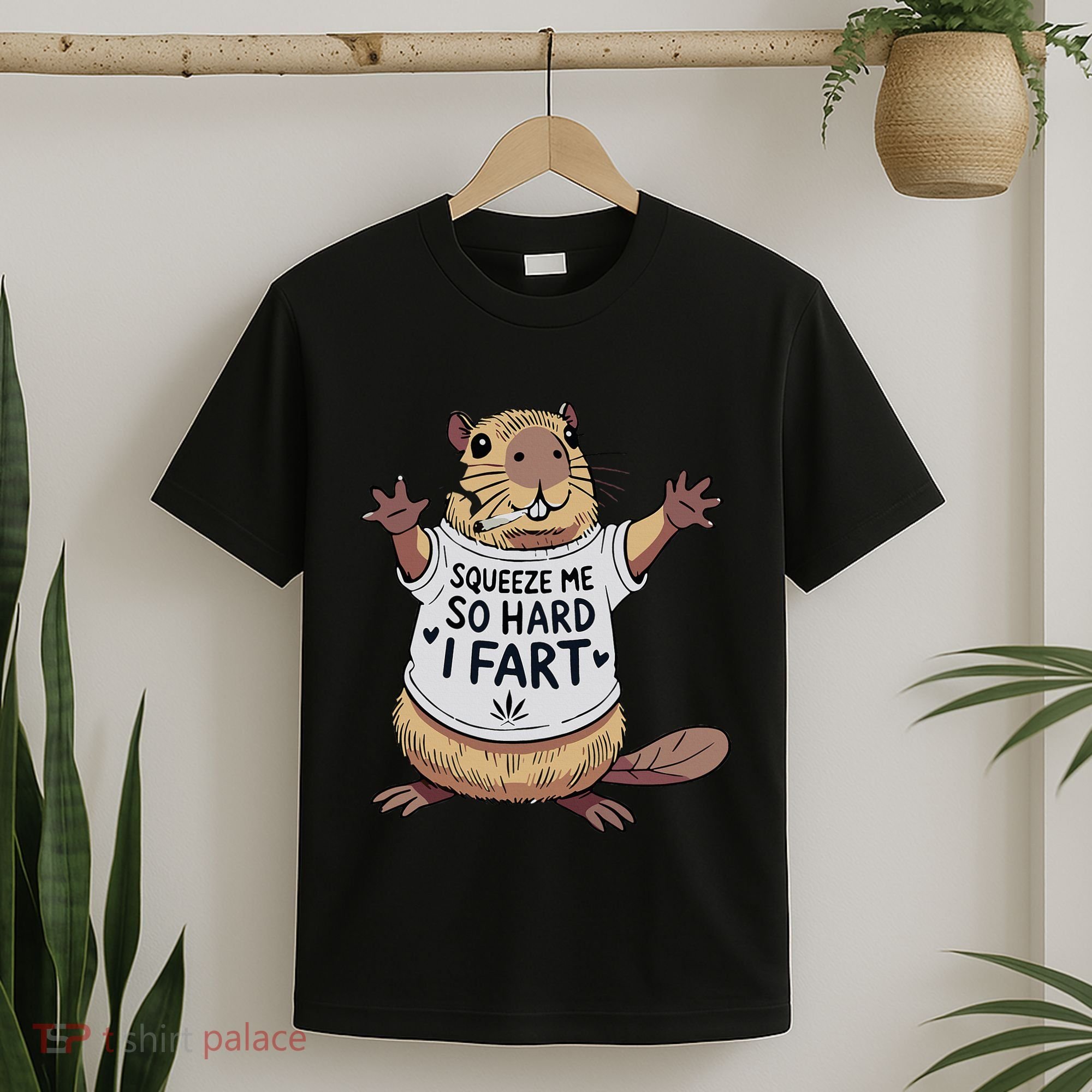 Funny Joke Squeeze Me So Hard I Fart T-Shirt