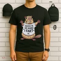 Funny Joke Squeeze Me So Hard I Fart T-Shirt thumb 6