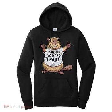 Funny Joke Squeeze Me So Hard I Fart Women's Hoodie