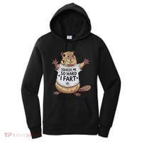 Funny Joke Squeeze Me So Hard I Fart Women's Hoodie thumb 0