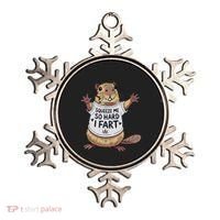 Funny Joke Squeeze Me So Hard I Fart Ornament thumb 0