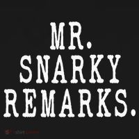 Funny Jokes Sarcastic Mr Snarky Remarks For Dad Backpack thumb 2