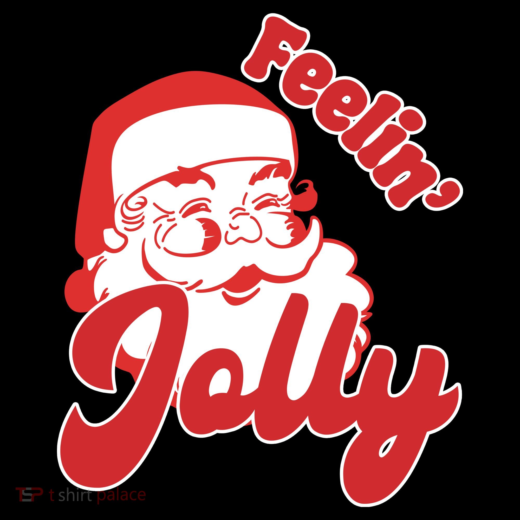 Feelin Jolly Santa Claus Christmas Holiday Coffee Mug