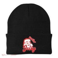 Feelin Jolly Santa Claus Christmas Holiday Beanie thumb 0