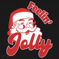 Feelin Jolly Santa Claus Christmas Holiday Women's Tank Top thumb 5