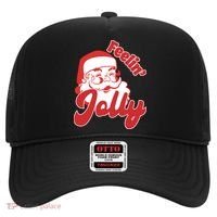 Feelin Jolly Santa Claus Christmas Holiday Hat thumb 0