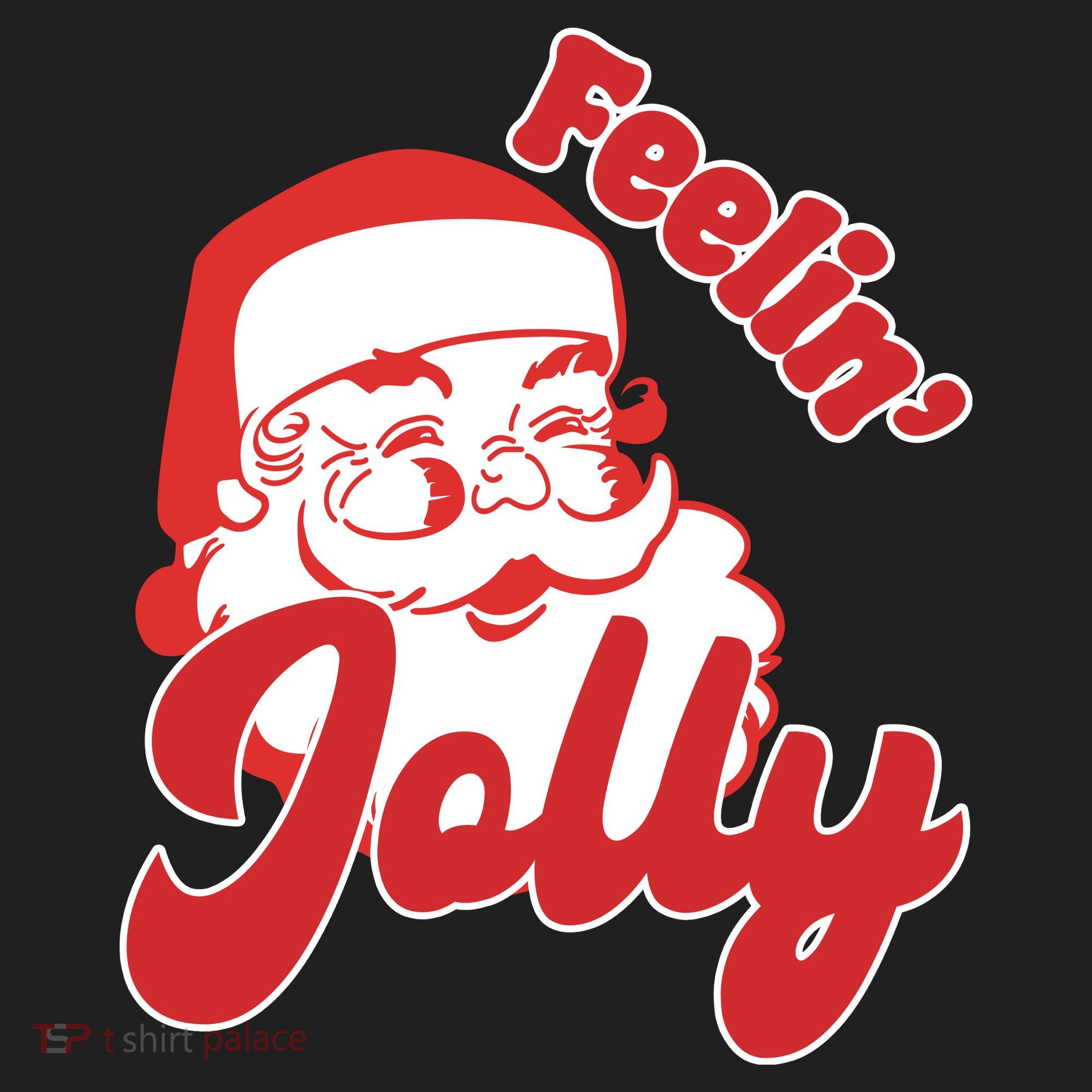 Feelin Jolly Santa Claus Christmas Holiday Hat