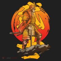 Firey Japanese Samurai Warrior Hat thumb 2