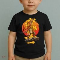 Firey Japanese Samurai Warrior Toddler T-Shirt thumb 2
