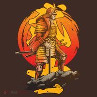 Firey Japanese Samurai Warrior Beanie thumb 2