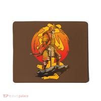 Firey Japanese Samurai Warrior Mousepad thumb 0