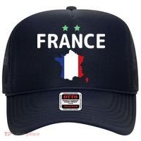 France Jersey Soccer Fan Map Flag Hat thumb 0