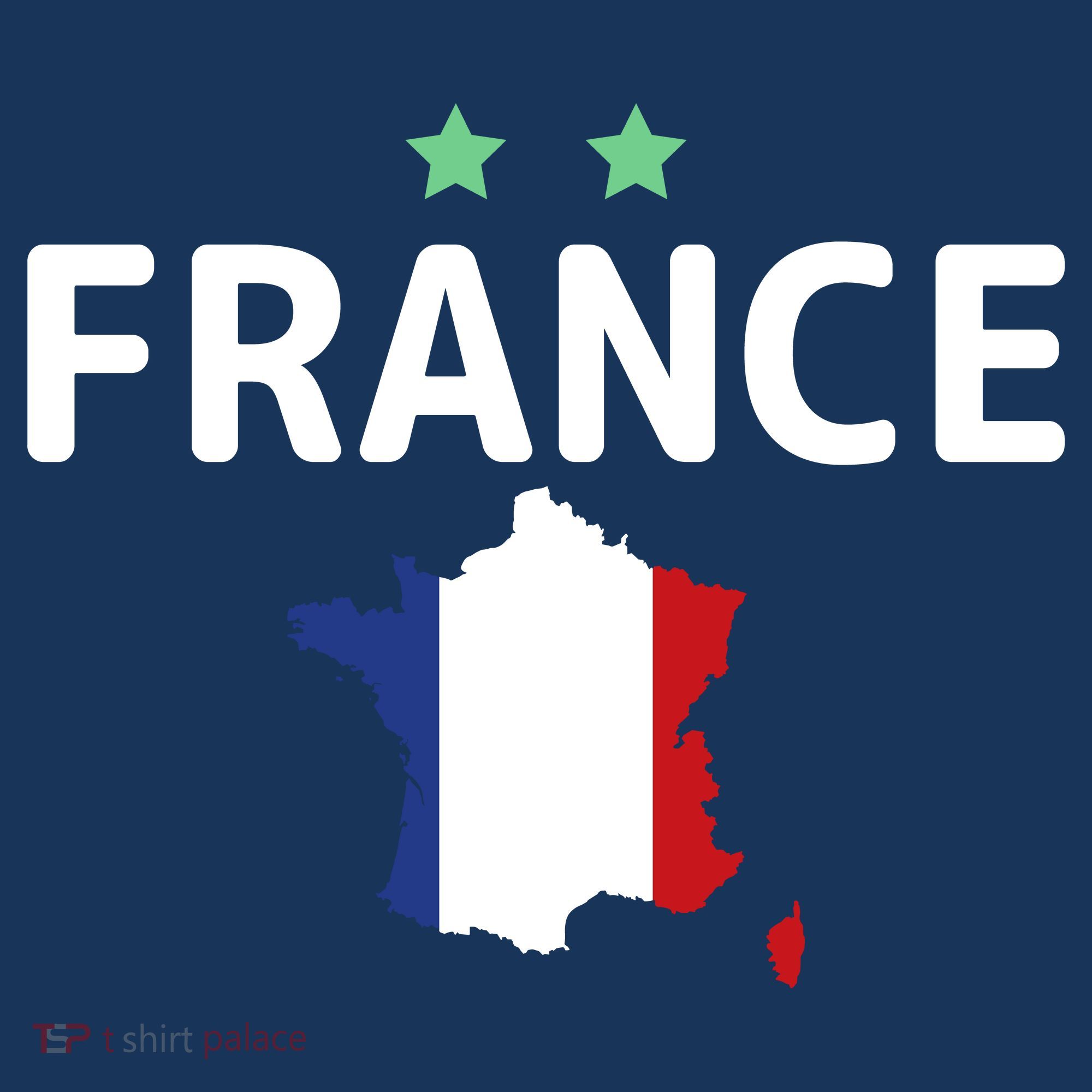 France Jersey Soccer Fan Map Flag Hat