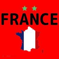 France Jersey Soccer Fan Map Flag Santa Hat thumb 1