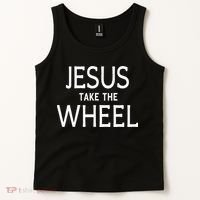 Funny Jesus Take The Wheel Happy Easter Family Gift Tank Top thumb 2