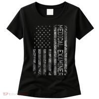 Funny Job Title Worker American Flag Medical Examiner Women's T-Shirt thumb 0