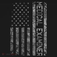 Funny Job Title Worker American Flag Medical Examiner Tote Bag thumb 4