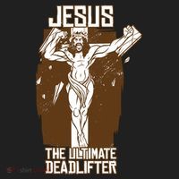 Funny Jesus The Ultimate Deadlifter Deadlift Afterlife Meaningful Gift Hat thumb 2