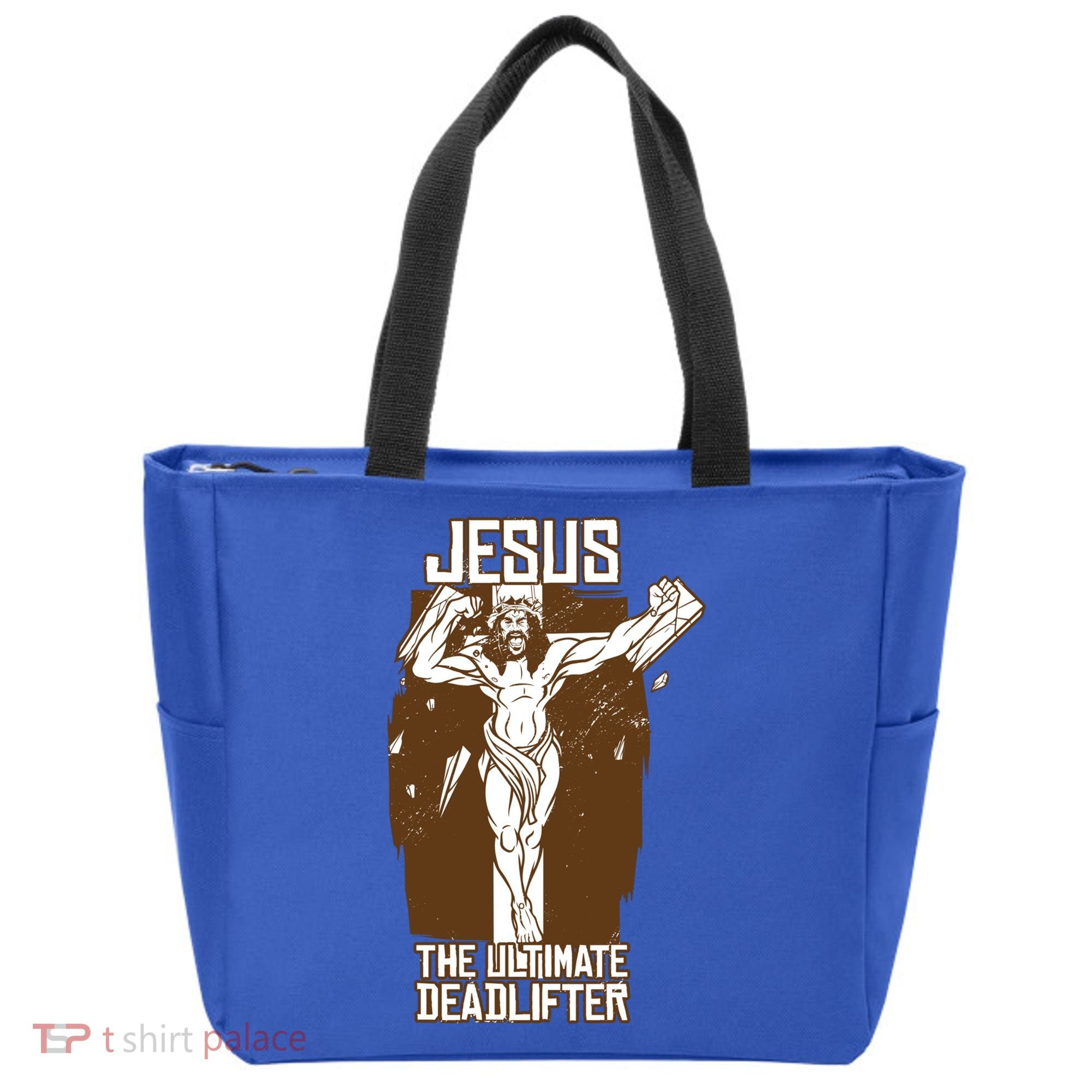 Funny Jesus The Ultimate Deadlifter Deadlift Afterlife Meaningful Gift Tote Bag