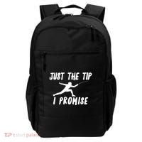 Fencer Just The Tip Promise Fencing Epee Martial Arts Sport Gift Backpack thumb 0