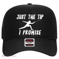 Fencer Just The Tip Promise Fencing Epee Martial Arts Sport Gift Hat thumb 0