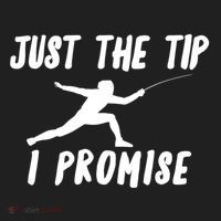 Fencer Just The Tip Promise Fencing Epee Martial Arts Sport Gift Hat thumb 2