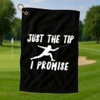 Fencer Just The Tip Promise Fencing Epee Martial Arts Sport Gift Golf Towel thumb 1
