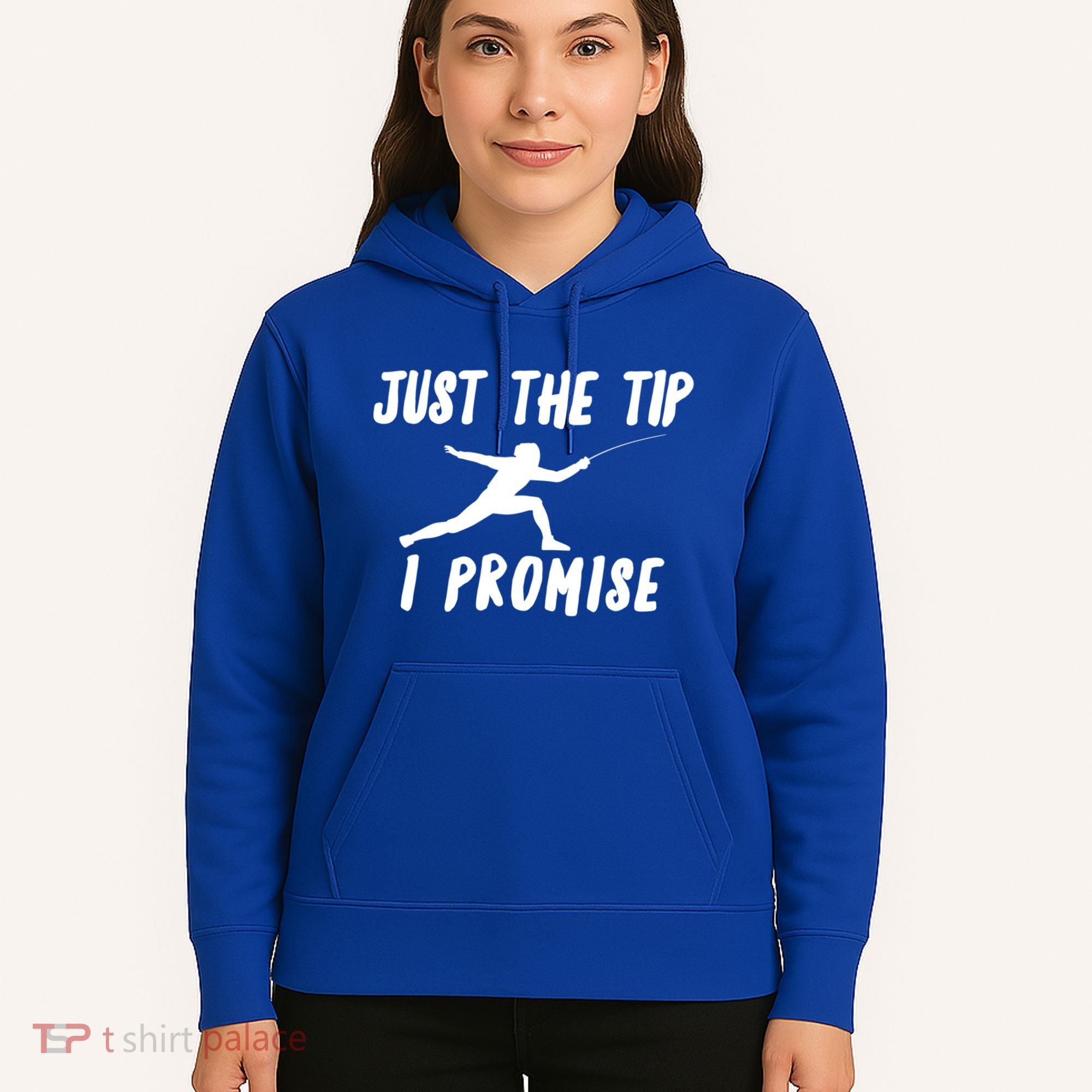 Fencer Just The Tip Promise Fencing Epee Martial Arts Sport Gift Hoodie